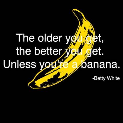 The older you get