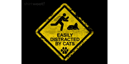 Cat Distraction Warning