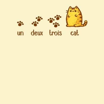 French Counting Cat