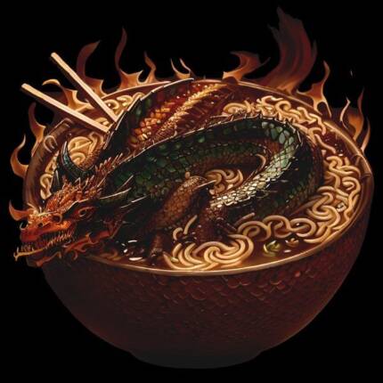 Chinese Dragon Ramen Noodles