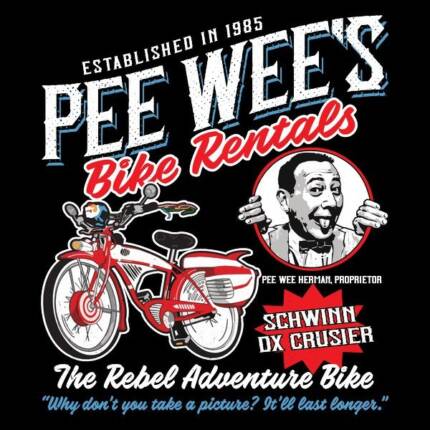 Pee Wee Herman Bike Rentals