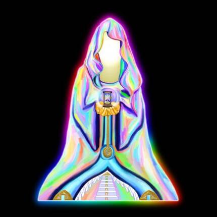 Psychedelic Inner Light Sorceress Fortune Teller