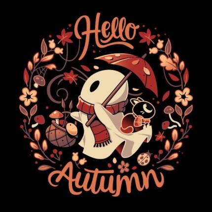 Spooky Autumn Harvest – Fall Ghost