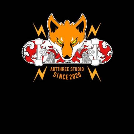 Mystic Fox Spirit on Wheels