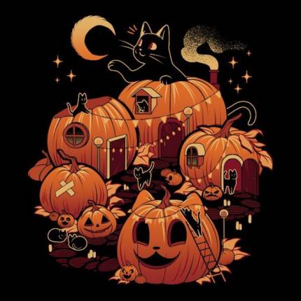 Pumpkin House Halloween by Tobe Fonseca