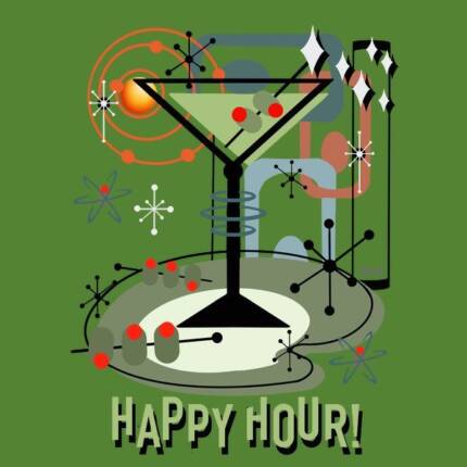 Atomic Happy Hour Martini