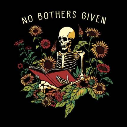 No Bothers Given Skeleton Flower by Tobe Fonseca