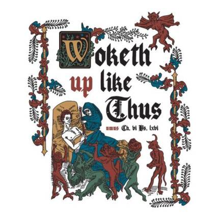 No More F*cks Medieval Style – funny retro vintage English history (light)