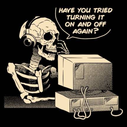 Have You Tried Turning It Off On Again by Tobe Fonseca