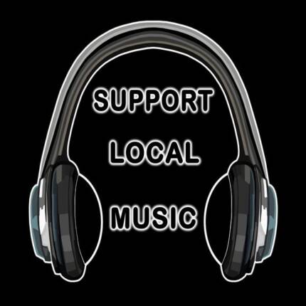 Support Local Music Headphones