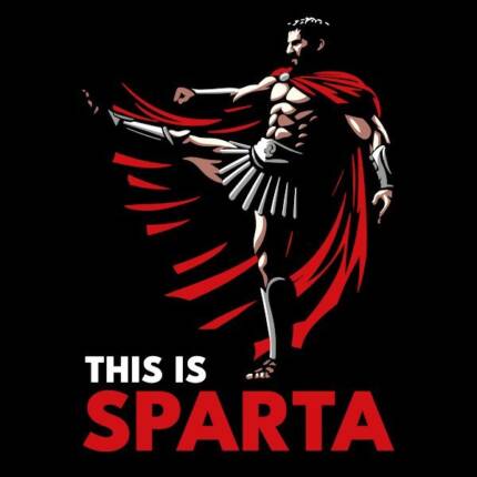 This is Sparta Kick
