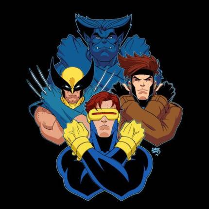 X-Men 97 Rhapsody Beast Wolverine Gambit Cyclops
