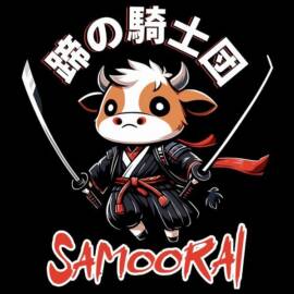 Samoorai – Cute Chibi Samurai Cow