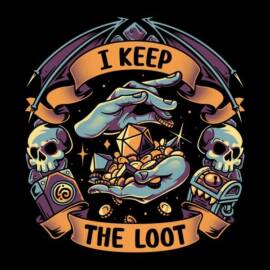 I Keep The Loot – D20 Dungeons Gamer