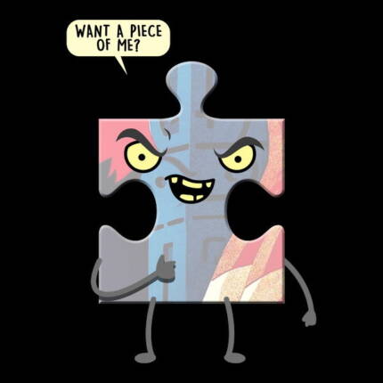 Funny Cute Sarcastic Puzzle Piece