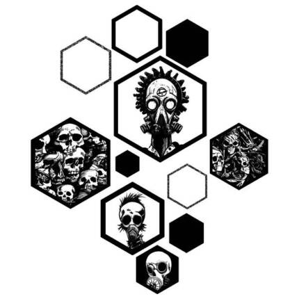 Punk Gasmask Hexagons. Episode 11