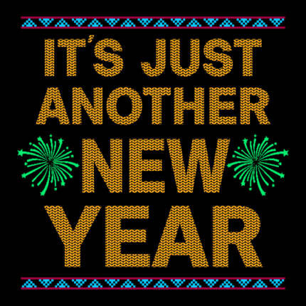 New Year 2025 Ugly Winter Sweater