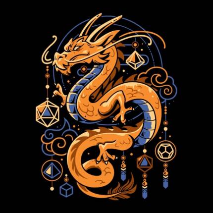 Sacred Dragon Keeper – D20 Dice
