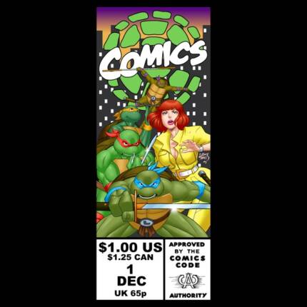 Teenage Mutant Ninja Turtles TMNT Corner Box
