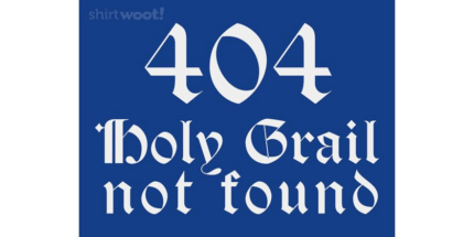 Holy Grail Not Found
