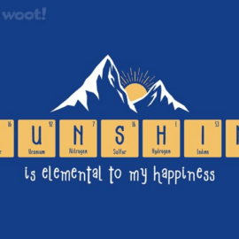 Sunshine Equals Happiness