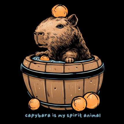 Capybara is my spirit animal