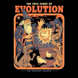 Evolution True Story Funny Wizard