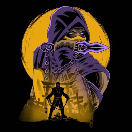 Yellow Ninja Fighter